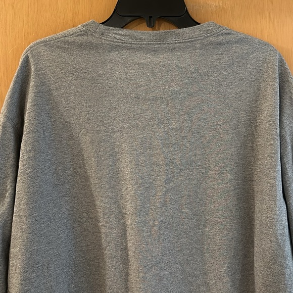 Duluth Company Men’s Relaxed Fit Longtail Tee T-Shirt Long Sleeve Gray Size XL - Picture 6 of 7